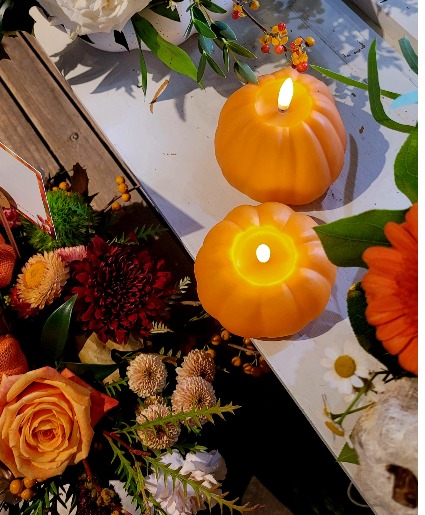 Pumpkin Candles 