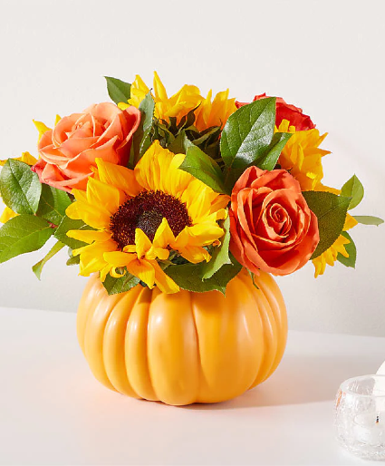 Pumpkin Dream Bqt Fall flowers