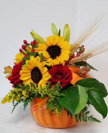 Pumpkin Floral 