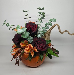 Pumpkin Funk Fresh Pumpkin Arrangement