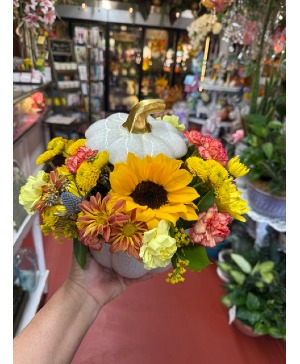 Pumpkin Harvest Fall Florals