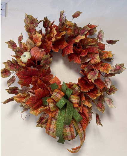 Pumpkin Patch Fall Wreath