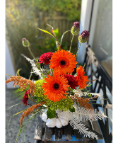 Pumpkin Patch Floral Arrangement