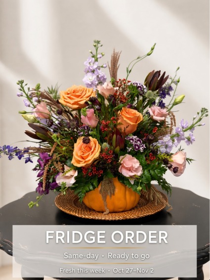 Pumpkin Patch Posy Fridge Order