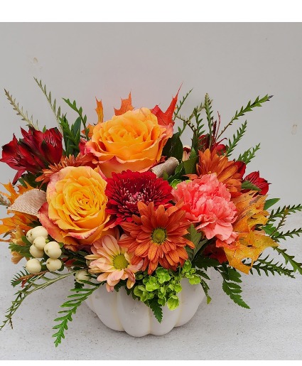 Pumpkin Perfection Fresh Arrangement