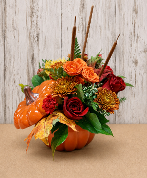 Pumpkin Pie Fall Arrangement