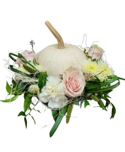 Pumpkin Romance Table Centrepiece