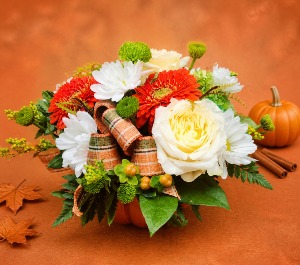 Pumpkin Spice Fresh Arrangement
