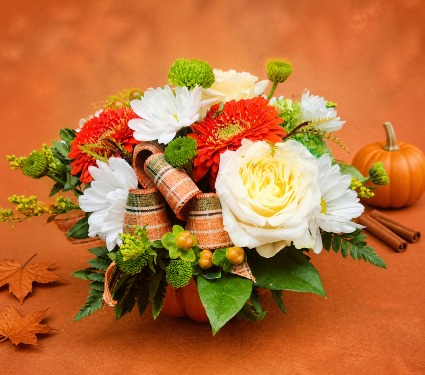 Pumpkin Spice Fresh Arrangement