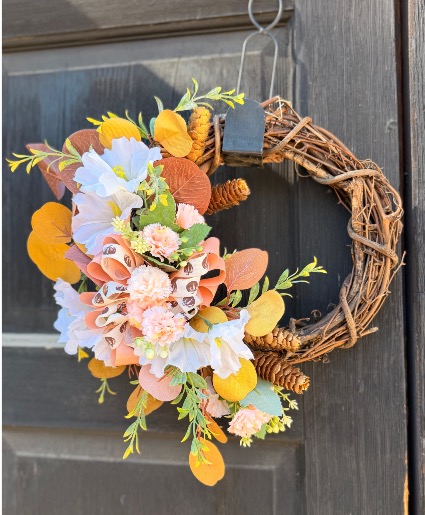 Pumpkin Spice Wreath One of a Kind