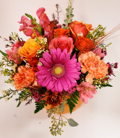 Pumpkin Sunrise Arrangement