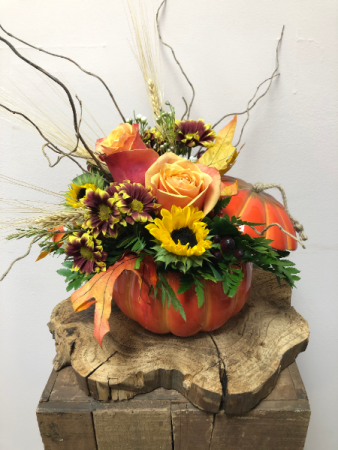 Pumpkin Thyme Fall Arrangement