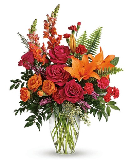 Punch of Color A vibrant colorful arrangement (Anytime Arrangement)
