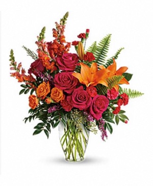 Punch of color bouquet  