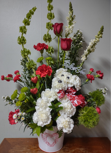 Pup Love Pink Version Also Available in Phenix City, AL | Buds & Blooms Florist