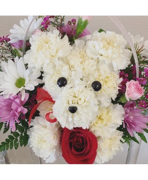 Puppy Love  Basket design 