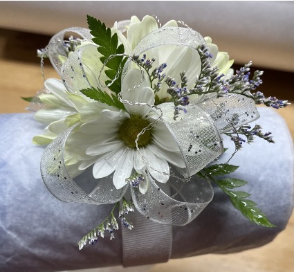Pure and Simple Wrist Corsage