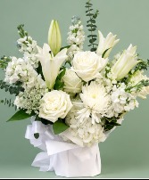Pure elegance vase arrangement