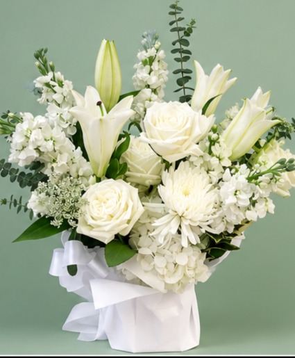 Pure elegance vase arrangement