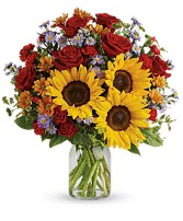 PURE HAPPINESS FALL FLOWER ARRANGEMENT