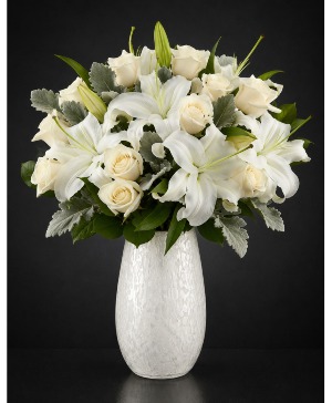 Pure Opulence Luxury Bouquet Vase arrangement