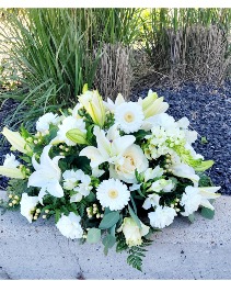 Pure White Casket Spray 