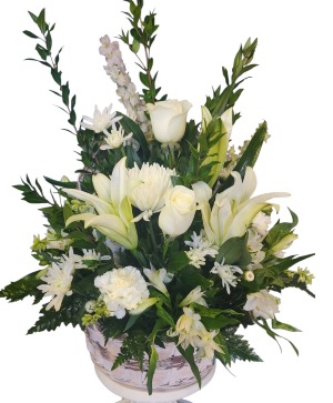 Pure White Basket