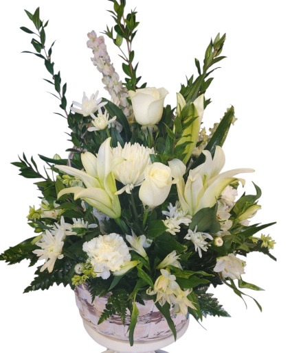 Pure White Basket