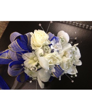 Pure White Corsage 