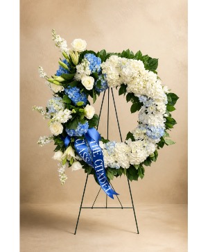 Pure Memories Wreath Standing Wreath