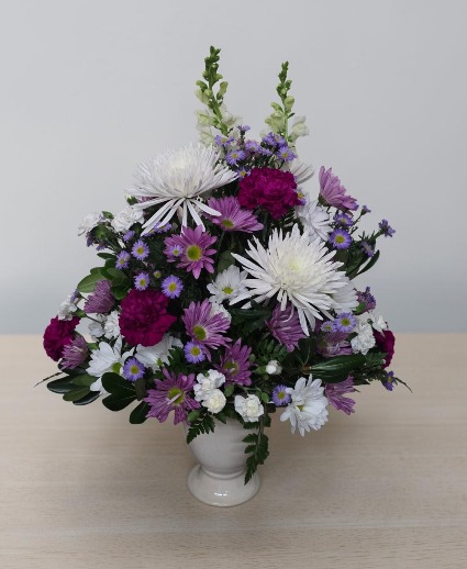 Purple and Lavender Sentiments of Hope Local availability only