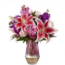 Purple and Pink Sentiments Luxury Arrangement