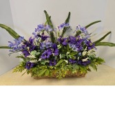 Purple Basket   NFS-PERM32 ARTIFICIAL (SILK)