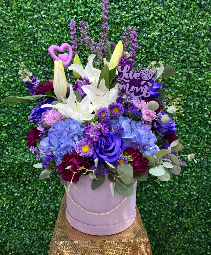 Purple Blossom Box 