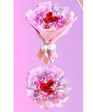  Purple bouquet  