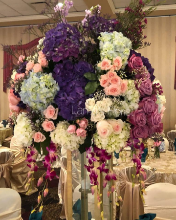 Purple Centerpiece 