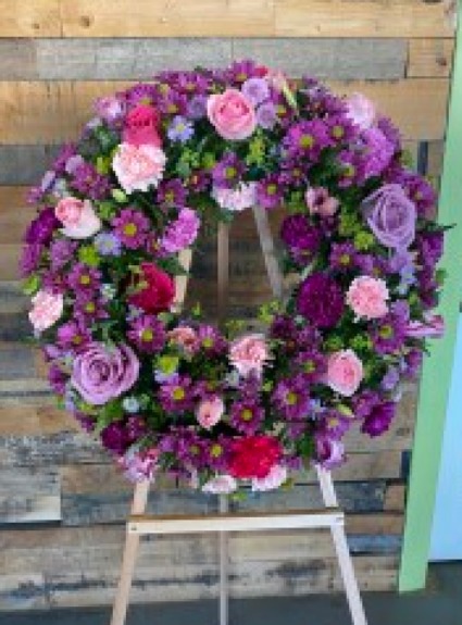 Purple Dream Wreath  