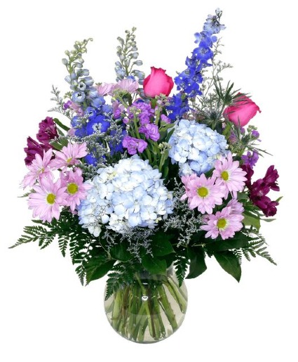 Purple Elegance  Vase 