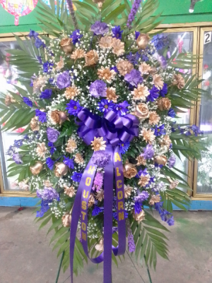 Purple  large stand Purple large purple