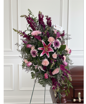 Purple lily easel Easel 