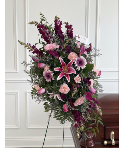 Purple lily easel Easel 
