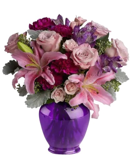Purple of my heart. valentines