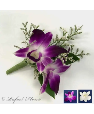 PURPLE ORCHID BOUT PROM