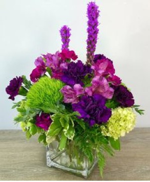Purple passion Centerpiec 