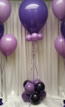 Purple Passion  5 or more Centerpiece