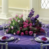Purple Passion Centerpiece Centerpiece