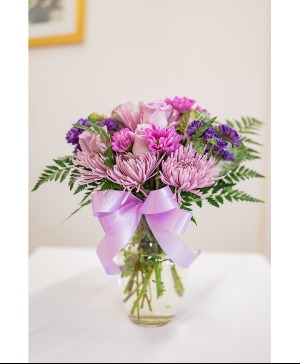Purple Petals Valentine 