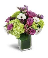 Purple Passion  Vase Arrangement  Substitutions Maybe Necessary
