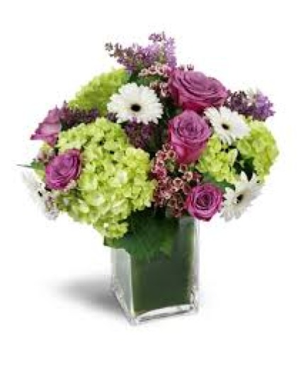 Purple Passion  Vase Arrangement  Substitutions Maybe Necessary