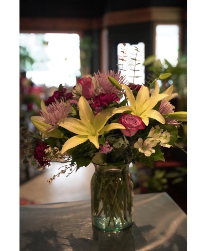 Purple Passions  Floral Arrangement 